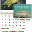 2026 Fishing Calendar | 11" X 19" Imprinted Staple Bound; Drop Ad ...