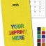 Cue Monthly Pocket Planner (3.5x6, Stapled)