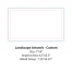 Custom Repositionable Sticky Back Card Calendar, 4 x 7