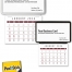 Contemporary Press-n-Stick™ Calendar; Business Card Holder (BLANK)