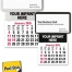 14-Month Press-n-Stick™ Calendar; Business Card Holder (Imprinted)