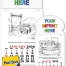Cowboy Press-n-Stick™ Calendar, Full Color