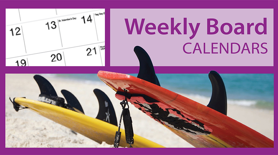 Daily Weekly Board Calendars